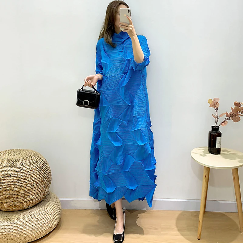 issey miyake pleated white dress woman 2021 new style autumn loose diamond folda design plus size ruched long dress for woman
issey miyake pleated white dress woman 2021 new style autumn loose diamond folda design plus size ruched long dress for woman