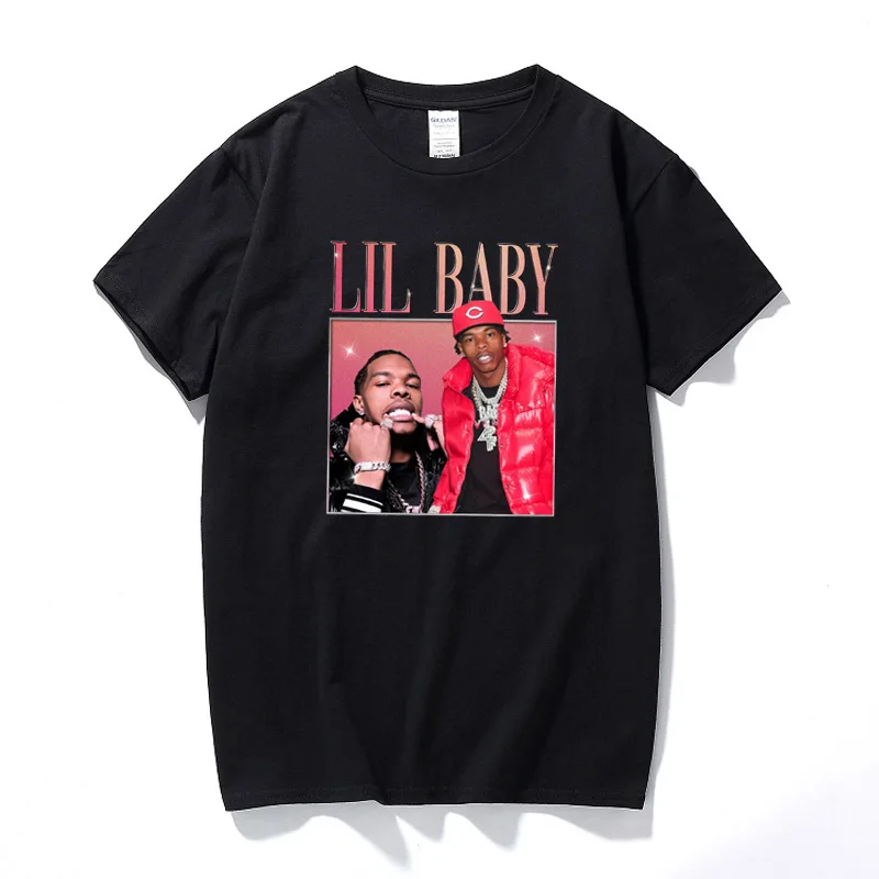 Lil Baby Rapper Hip Hop 90s Vintage T Shirt For Men Streetwear Graphic Tees Top Short Sleeve T-shirts
Lil Baby Rapper Hip Hop 90s Vintage T Shirt For Men Streetwear Graphic Tees Top Short Sleeve T-shirts