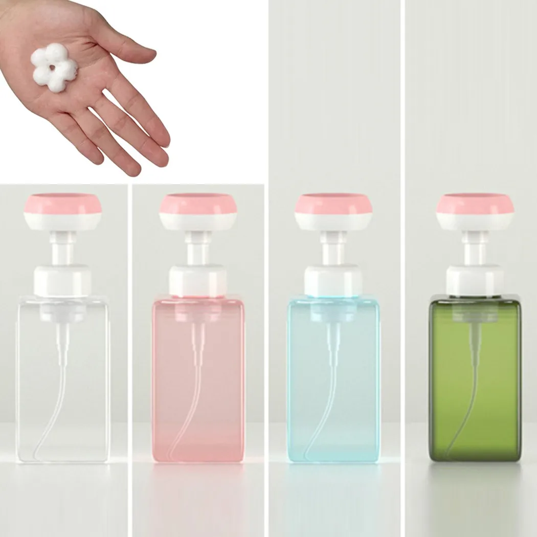 450ML Liquid Flower-Shaped Foam Bottle Refillable Hand Soap Shower Gel Dishwashing Dispenser Bathroom Kitchen Pump Bottle
450ML Liquid Flower-Shaped Foam Bottle Refillable Hand Soap Shower Gel Dishwashing Dispenser Bathroom Kitchen Pump Bottle