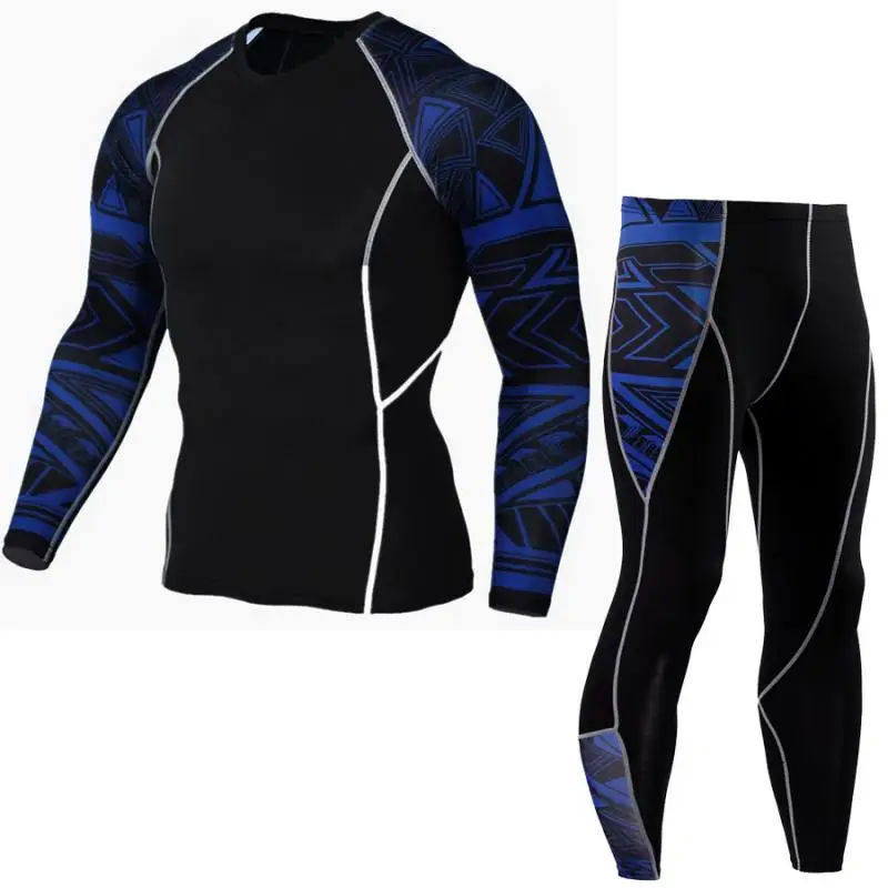 New sports tights men's wicking fitness clothing running training clothing compression clothing suit
New sports tights men's wicking fitness clothing running training clothing compression clothing suit