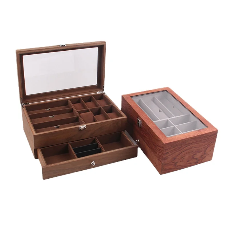 Luxury Wooden Watch Box Organizer 12 Slots Double Layer Retro Watch Jewelry Storage Watch Box Wood Pillows 8 12 Bit Walnut Gift
Luxury Wooden Watch Box Organizer 12 Slots Double Layer Retro Watch Jewelry Storage Watch Box Wood Pillows 8 12 Bit Walnut Gift
