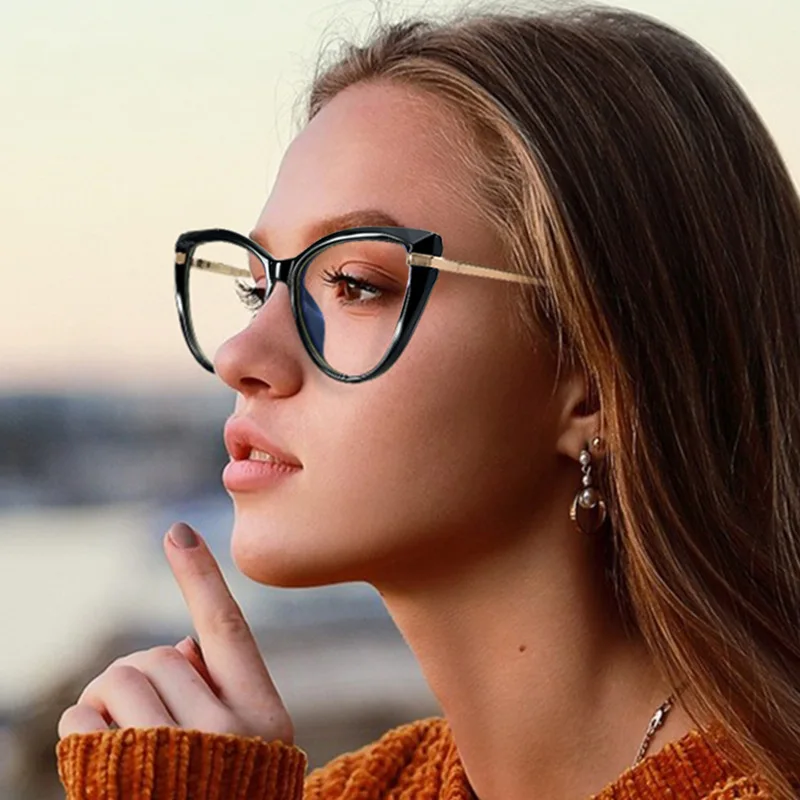 ELECCION 2022 Optical Myopia Prescription Glasses Frames for Women Fashion Clear Cateye Eyewear Frame Female Spring Temples
ELECCION 2022 Optical Myopia Prescription Glasses Frames for Women Fashion Clear Cateye Eyewear Frame Female Spring Temples