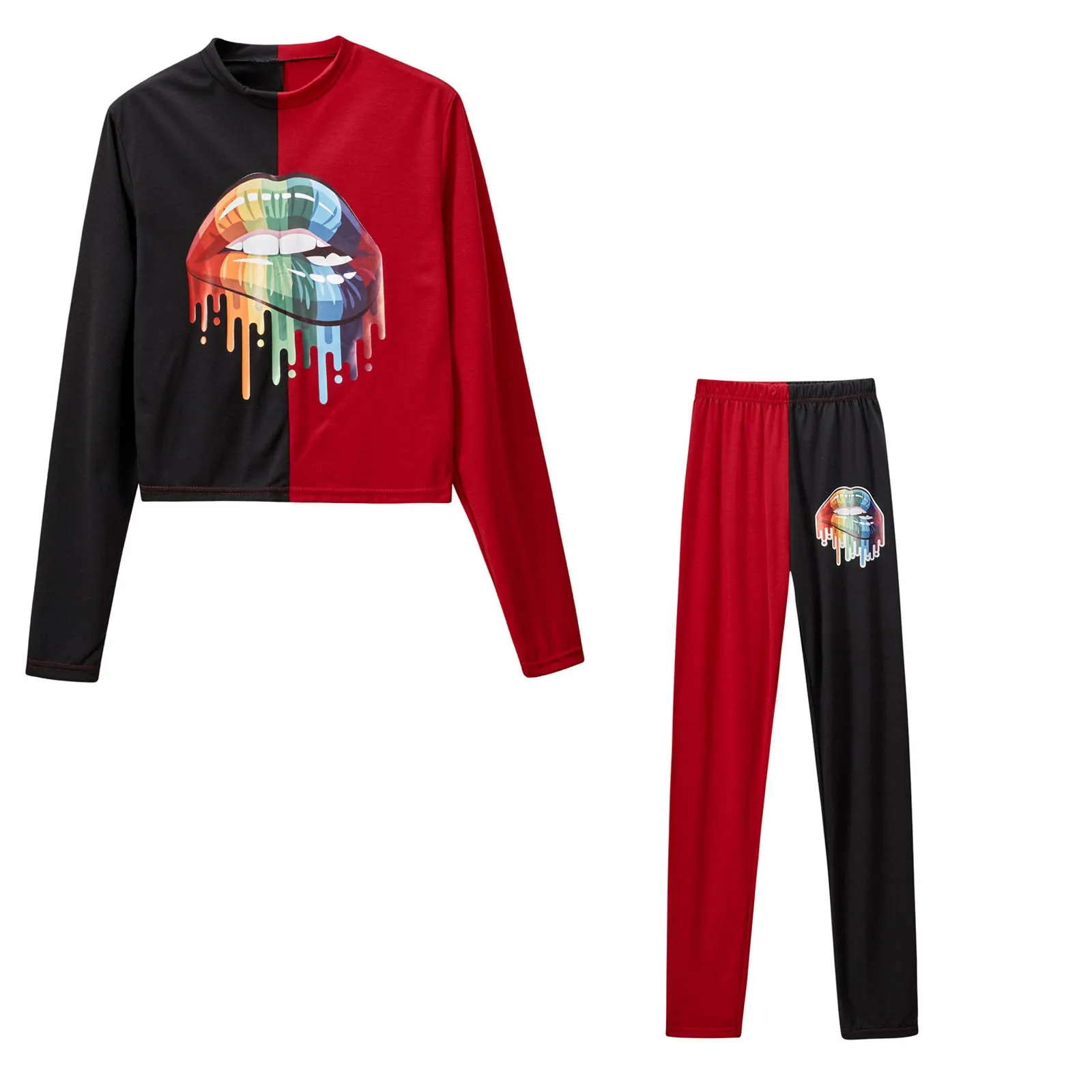 2021 Spring And Autumn Women Sets Fashion Solid Color Personality Printed Long Sleeve Casual Sports Home Sweatpants Outfits
2021 Spring And Autumn Women Sets Fashion Solid Color Personality Printed Long Sleeve Casual Sports Home Sweatpants Outfits