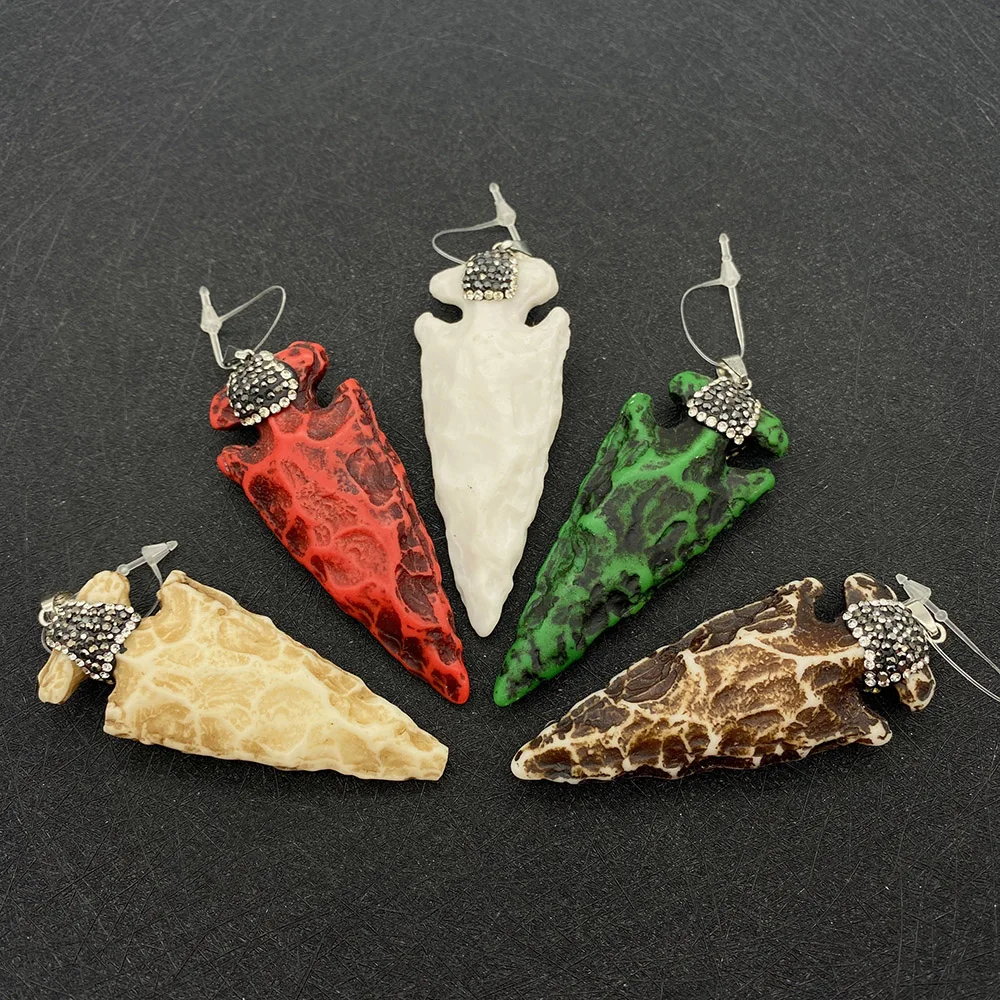 1pcs Natural Stone Resin Ox Bone Pendant Jewelry Tapered DIY Jewelry Accessories Supplies Making Exquisite Necklaces Earrings
1pcs Natural Stone Resin Ox Bone Pendant Jewelry Tapered DIY Jewelry Accessories Supplies Making Exquisite Necklaces Earrings