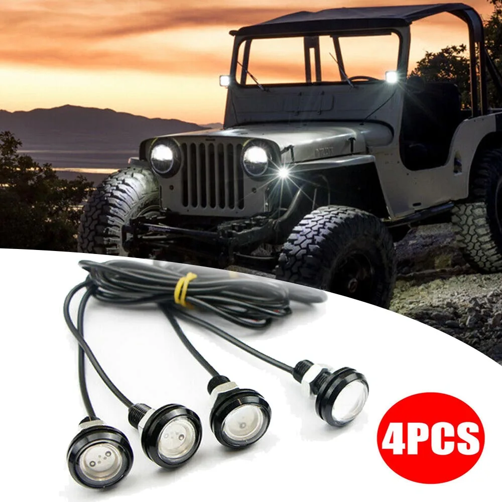Kit LED Light White 12V DC 4pcs For Truck SUV Ford SVT Raptor Style High Quality
Kit LED Light White 12V DC 4pcs For Truck SUV Ford SVT Raptor Style High Quality