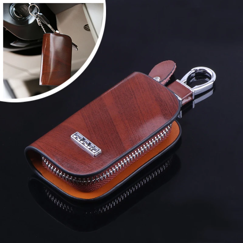 Hot Car Leather Key Case Buckle Key Purse Key Ring Wallet For Dodge Challenger Ram 1500 TRX 2500 HD RAM Charger Avenger Caliber
Hot Car Leather Key Case Buckle Key Purse Key Ring Wallet For Dodge Challenger Ram 1500 TRX 2500 HD RAM Charger Avenger Caliber