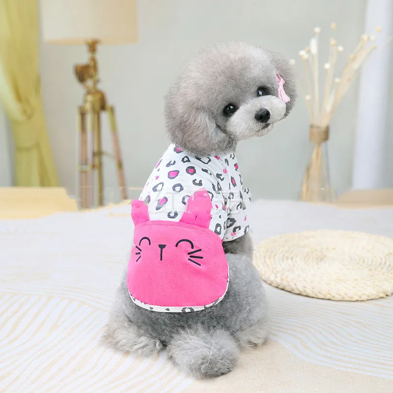 Cartoon Dog T-shirt Summer Puppy Cat Shirt Yorkshire Pomeranian Shih Tzu maltese Poodle Bichon Schnauzer Clothing Dog Clothes
Cartoon Dog T-shirt Summer Puppy Cat Shirt Yorkshire Pomeranian Shih Tzu maltese Poodle Bichon Schnauzer Clothing Dog Clothes