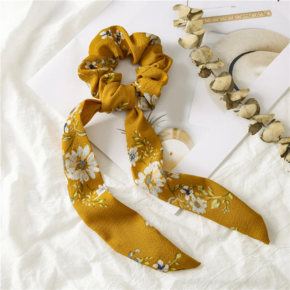 Polka Dot Knotted Hair Rope Hair Accessories Girls Elegant Women Floral Print Ponytail Scrunchies Long Ribbon Elastic Hair Bands
Polka Dot Knotted Hair Rope Hair Accessories Girls Elegant Women Floral Print Ponytail Scrunchies Long Ribbon Elastic Hair Bands