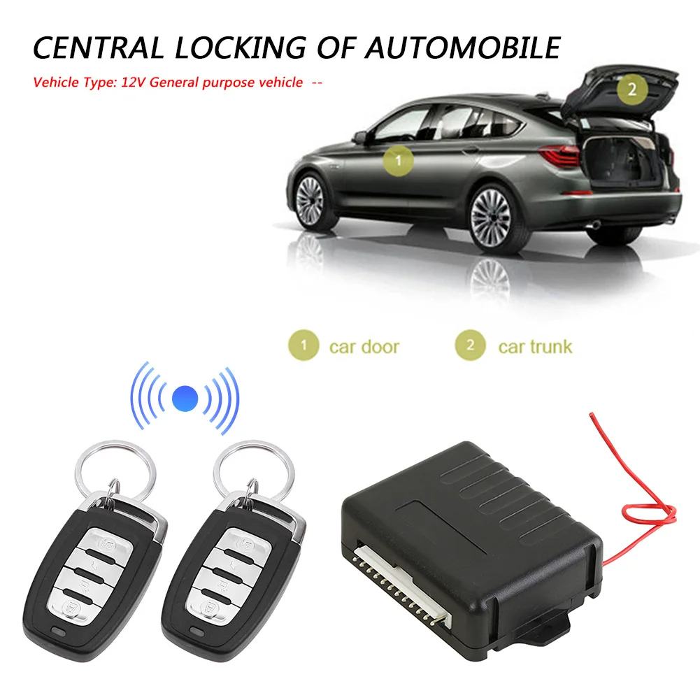 Car Remote Locking Central Door Kit Car Remote Central Door Lock Locking Kit Keyless Entry Alarm System 410/T208 
Car Remote Locking Central Door Kit Car Remote Central Door Lock Locking Kit Keyless Entry Alarm System 410/T208