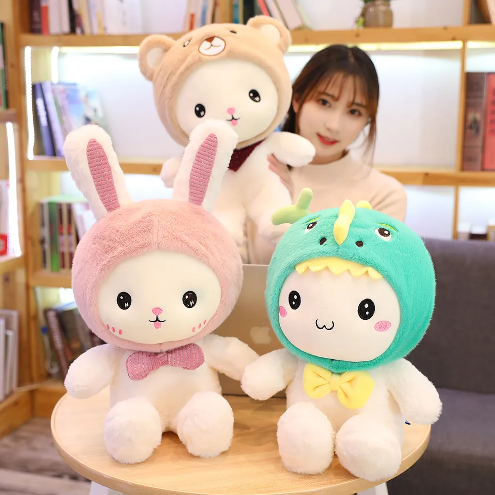 Nice Huggable 1pc 25-60cm Super Kawaii Rabbit Plush Toys Cute Shark Bear Stuffed Soft Accompany Pillow Kids Birthday Gift Dolls
Nice Huggable 1pc 25-60cm Super Kawaii Rabbit Plush Toys Cute Shark Bear Stuffed Soft Accompany Pillow Kids Birthday Gift Dolls