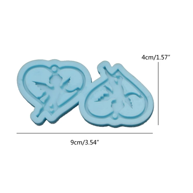 5 Styles Two Heart Shape Love Sign Keychain Silicone Mold with Hole Jewelry DIY
5 Styles Two Heart Shape Love Sign Keychain Silicone Mold with Hole Jewelry DIY