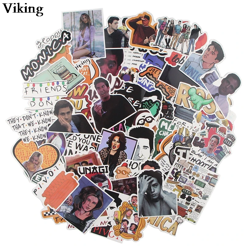 66 Pcs/set Friends Stickers TV Show PVC Stickers Funny Stickers For Notebook Scrapbooking Sticker Laptop Car Sticker G0549
66 Pcs/set Friends Stickers TV Show PVC Stickers Funny Stickers For Notebook Scrapbooking Sticker Laptop Car Sticker G0549