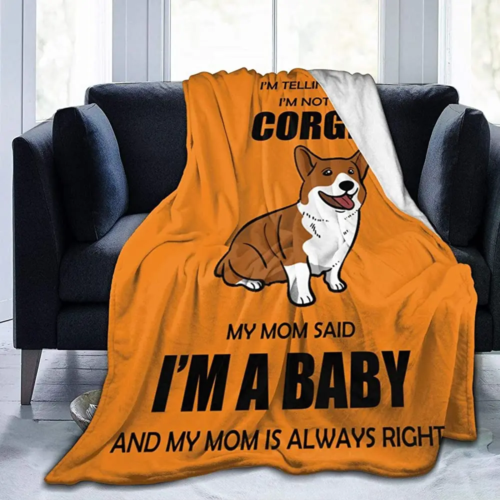 Фланелевое Флисовое одеяло Lovscape I'm dilyou I'm Not A Corgi, ультра мягкое удобное покрывало для кровати, для путешествий, кемпинга, для дома
Фланелевое Флисовое одеяло Lovscape I'm dilyou I'm Not A Corgi, ультра мягкое удобное покрывало для кровати, для путешествий, кемпинга, для дома