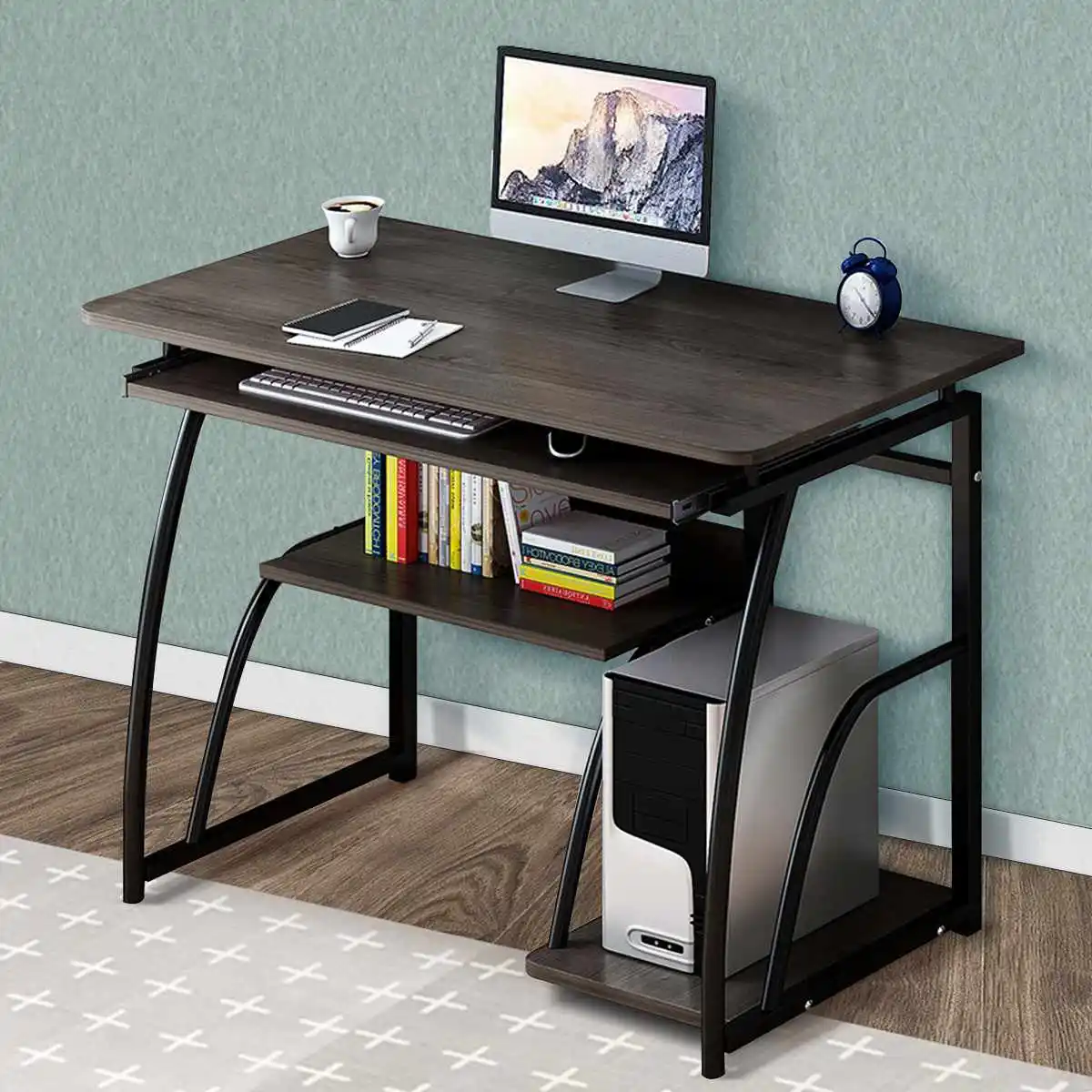 Computer Desk Modern Style Wood Simple Desk Study Laptop Simple Work Office Holder Rack Writing Gaming Home Computer Desks US
Computer Desk Modern Style Wood Simple Desk Study Laptop Simple Work Office Holder Rack Writing Gaming Home Computer Desks US