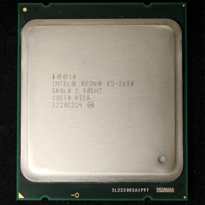 Комплект материнской платы X79 lga 2011 с ЦП Intel Xeon E5 2690 4*8 ГБ (32 Гб) 1600 МГц DDR3 память ecc reg