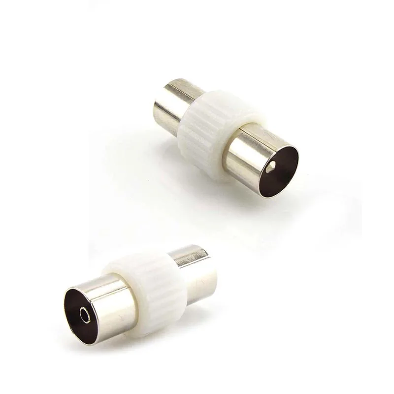 2pcs Male to Male / Female to Female TV Plug jack for Antennas TV RF Coaxial Plugs Connector Adapter H1
2pcs Male to Male / Female to Female TV Plug jack for Antennas TV RF Coaxial Plugs Connector Adapter H1