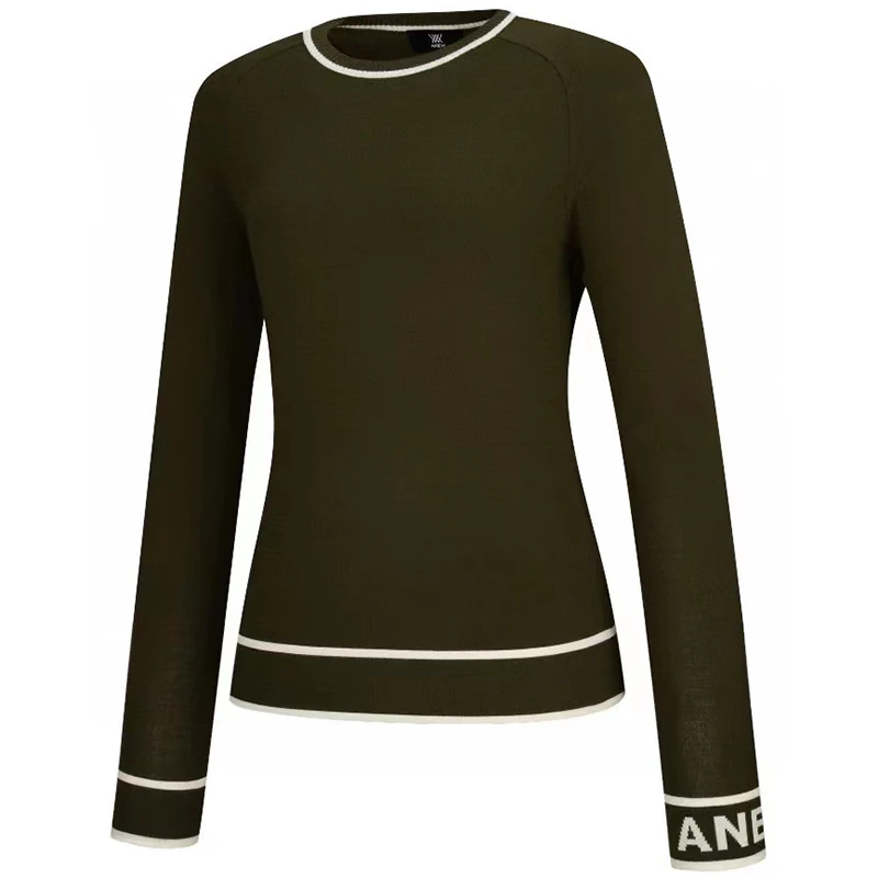 Autumn Winter Golf Clothing an** New Women Golf Sweater Fashion Outdoor Sports Leisure Sweater Long-sleeved Slim Knit Pullover
Autumn Winter Golf Clothing an** New Women Golf Sweater Fashion Outdoor Sports Leisure Sweater Long-sleeved Slim Knit Pullover