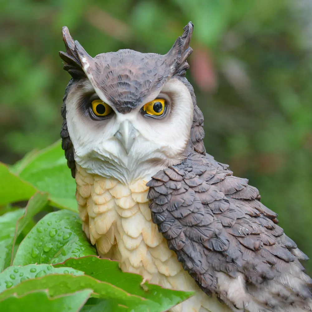 Desktop Owl Shape Ornament Home Anti-bird Decoration Outdoor Indoor Art Craft Collection Lifelike Cute Resin Garden Figurine
Desktop Owl Shape Ornament Home Anti-bird Decoration Outdoor Indoor Art Craft Collection Lifelike Cute Resin Garden Figurine