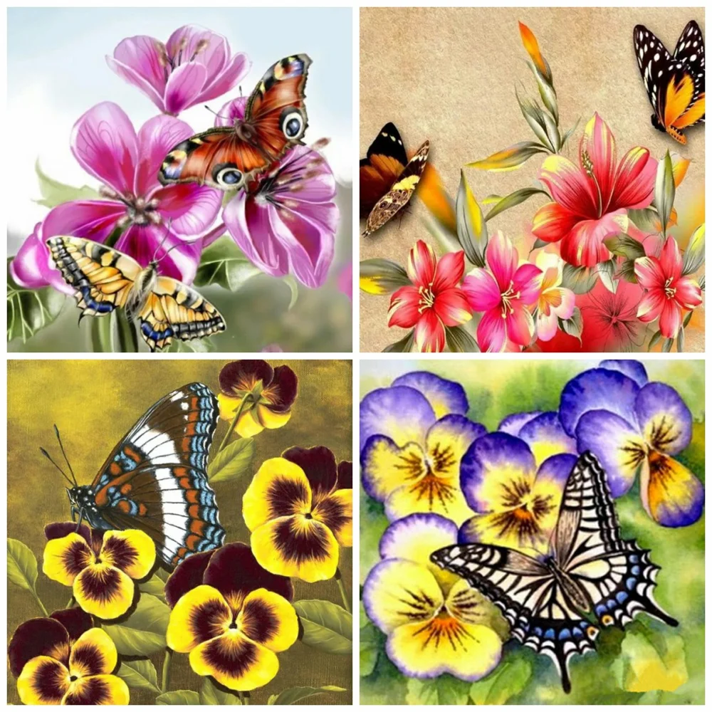 Huacan Diamond Painting 5d Diy Butterfly Mosaic Animal Flower Full Square/round Embroidery Orchid Cross Stitch Home Decor
Huacan Diamond Painting 5d Diy Butterfly Mosaic Animal Flower Full Square/round Embroidery Orchid Cross Stitch Home Decor