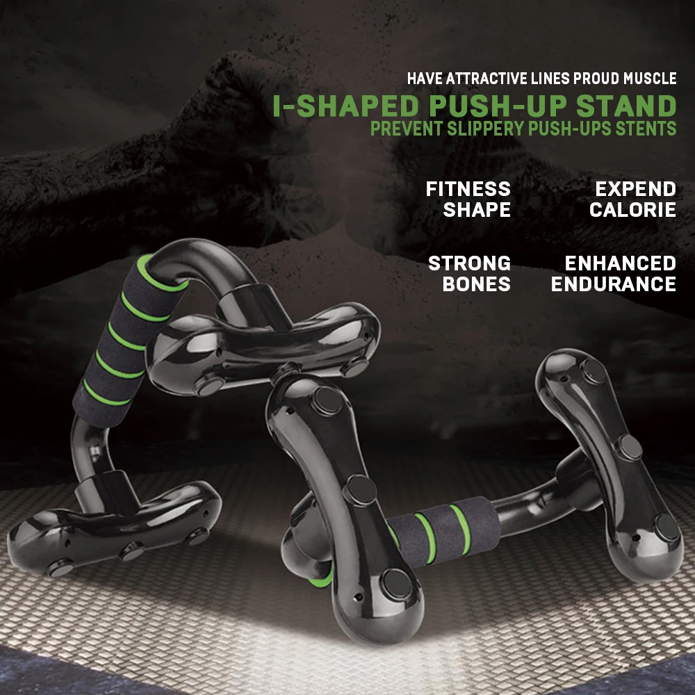 Push-Up Stand I-Shaped Breast Expansion and Chest Muscle Training Home Fitness Equipment Pectoral Muscle Training
Push-Up Stand I-Shaped Breast Expansion and Chest Muscle Training Home Fitness Equipment Pectoral Muscle Training