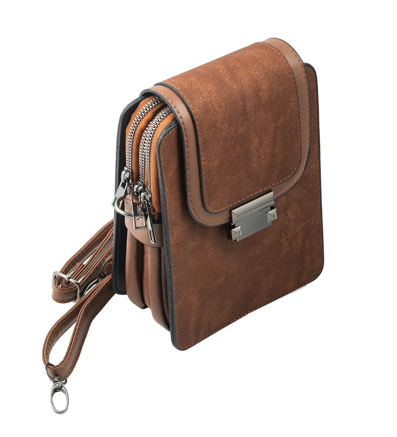 Women's Shoulder Bag And Wallet Cross Halter Faux Leather Look, Suitable For Daily Use 3 Zipper Compartments Waterproof Durable
Women's Shoulder Bag And Wallet Cross Halter Faux Leather Look, Suitable For Daily Use 3 Zipper Compartments Waterproof Durable