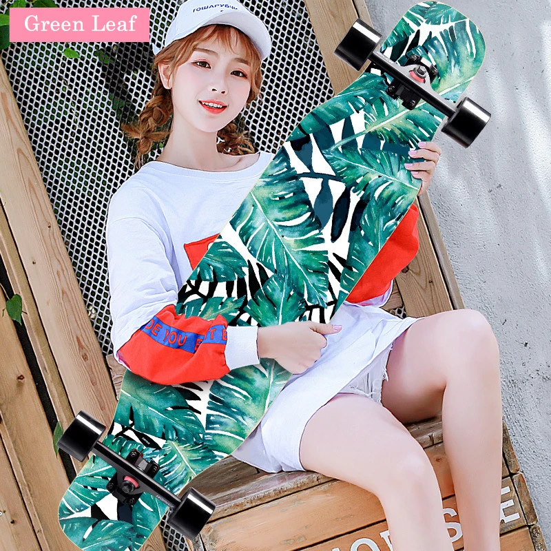 Skateboard 43in Longboard Maple Wood Skate Board Sandpaper Double Rocker Steel Skateboard Deck Boys Girls Beginner Longboard
Skateboard 43in Longboard Maple Wood Skate Board Sandpaper Double Rocker Steel Skateboard Deck Boys Girls Beginner Longboard