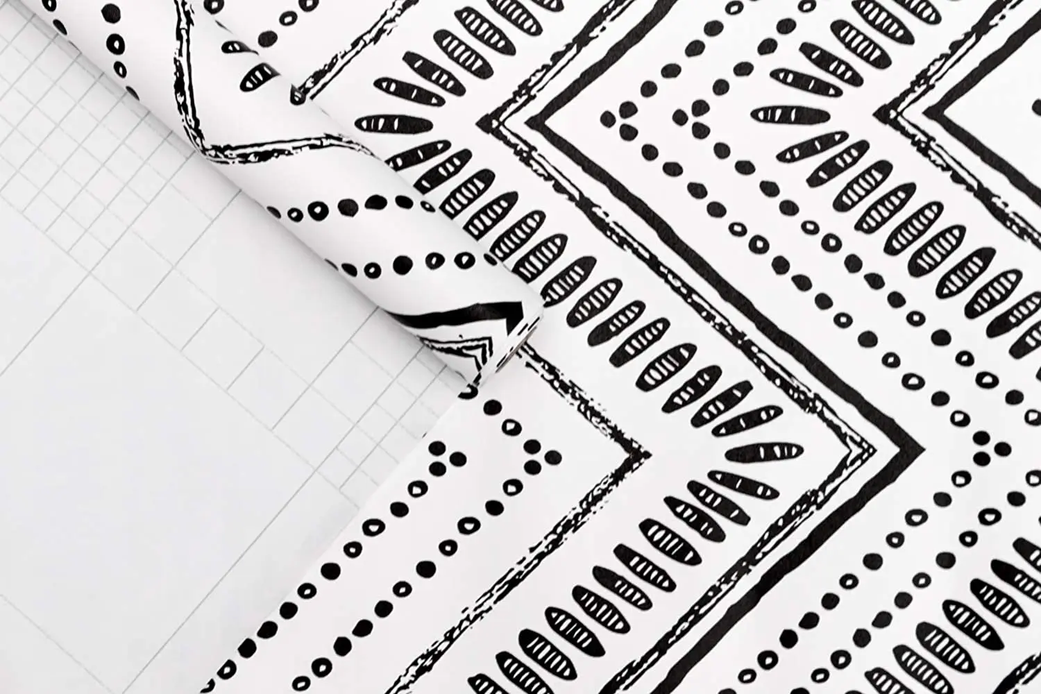 New Style Removable Peel and Stick 17.7 in X 196.8 in Thickened Easy to Use Black/White Wallpaper for Home Decoration
New Style Removable Peel and Stick 17.7 in X 196.8 in Thickened Easy to Use Black/White Wallpaper for Home Decoration