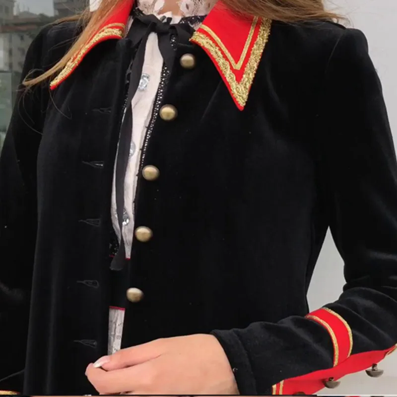 Autumn Winter Trench Coat Women Clothes Fashion Plus Size slim Korean Velvet Long-sleeve Long Coats Female Windbreaker gabardina
Autumn Winter Trench Coat Women Clothes Fashion Plus Size slim Korean Velvet Long-sleeve Long Coats Female Windbreaker gabardina