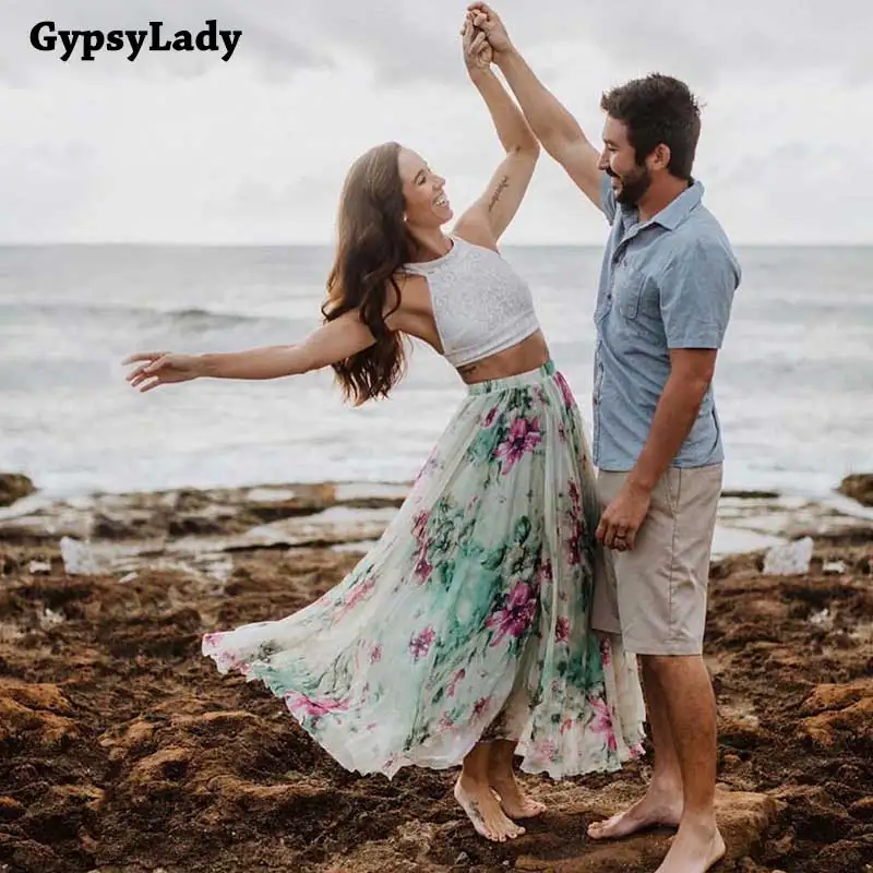 GypsyLady Floral Print Boho Long Maxi Skirt Elastic Pleated Big Hem Skirts Womens Casual Chic Xanadu Summer Skirt New Faldas
GypsyLady Floral Print Boho Long Maxi Skirt Elastic Pleated Big Hem Skirts Womens Casual Chic Xanadu Summer Skirt New Faldas