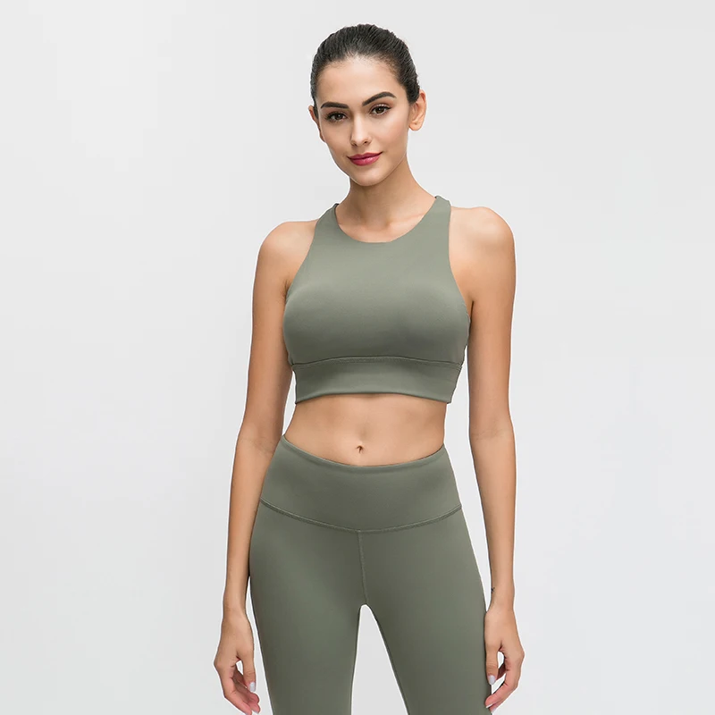 High-neck Sports Bras Push Up Fitness Workout Bras Women High Impact Soft Nylon Dance Yoga Sport Bra Top Athletic Brassiere
High-neck Sports Bras Push Up Fitness Workout Bras Women High Impact Soft Nylon Dance Yoga Sport Bra Top Athletic Brassiere