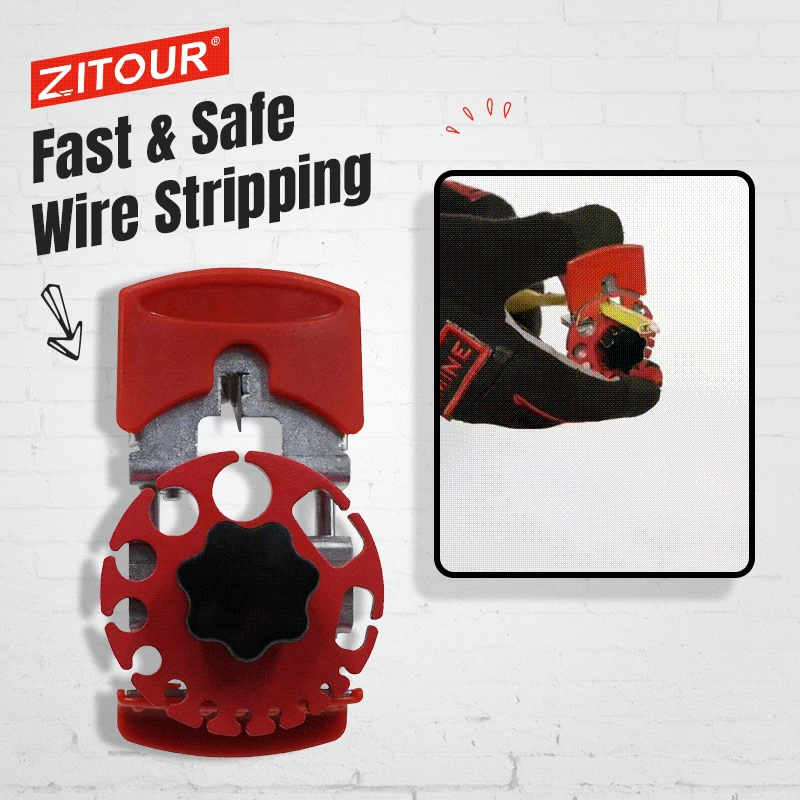 Free 2 Blade Zitour® Universal Handheld Quick Stripper Electric Wire Demolisher Portable Stripper Multi-Tool Wire Cable Cutter
Free 2 Blade Zitour® Universal Handheld Quick Stripper Electric Wire Demolisher Portable Stripper Multi-Tool Wire Cable Cutter