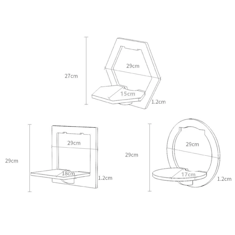 1 Pc Punch-free Wall-mounted TV Background Wall Hanger Bedroom Balcony Bedside Shelf Wall Creative Flower Pot Stand
1 Pc Punch-free Wall-mounted TV Background Wall Hanger Bedroom Balcony Bedside Shelf Wall Creative Flower Pot Stand