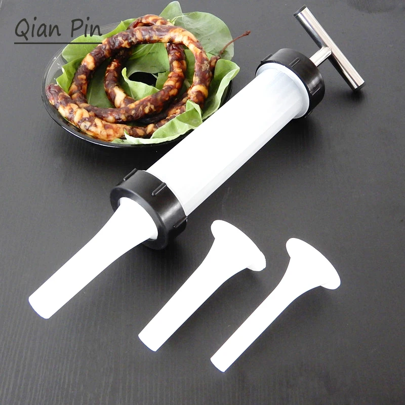 Manual Sausage Stuffer YOMDID Homemade Sausage Filling Machine Syringe Meat Filler Manual Sausage Hot Dog Maker Kitchen Gadgets
Manual Sausage Stuffer YOMDID Homemade Sausage Filling Machine Syringe Meat Filler Manual Sausage Hot Dog Maker Kitchen Gadgets