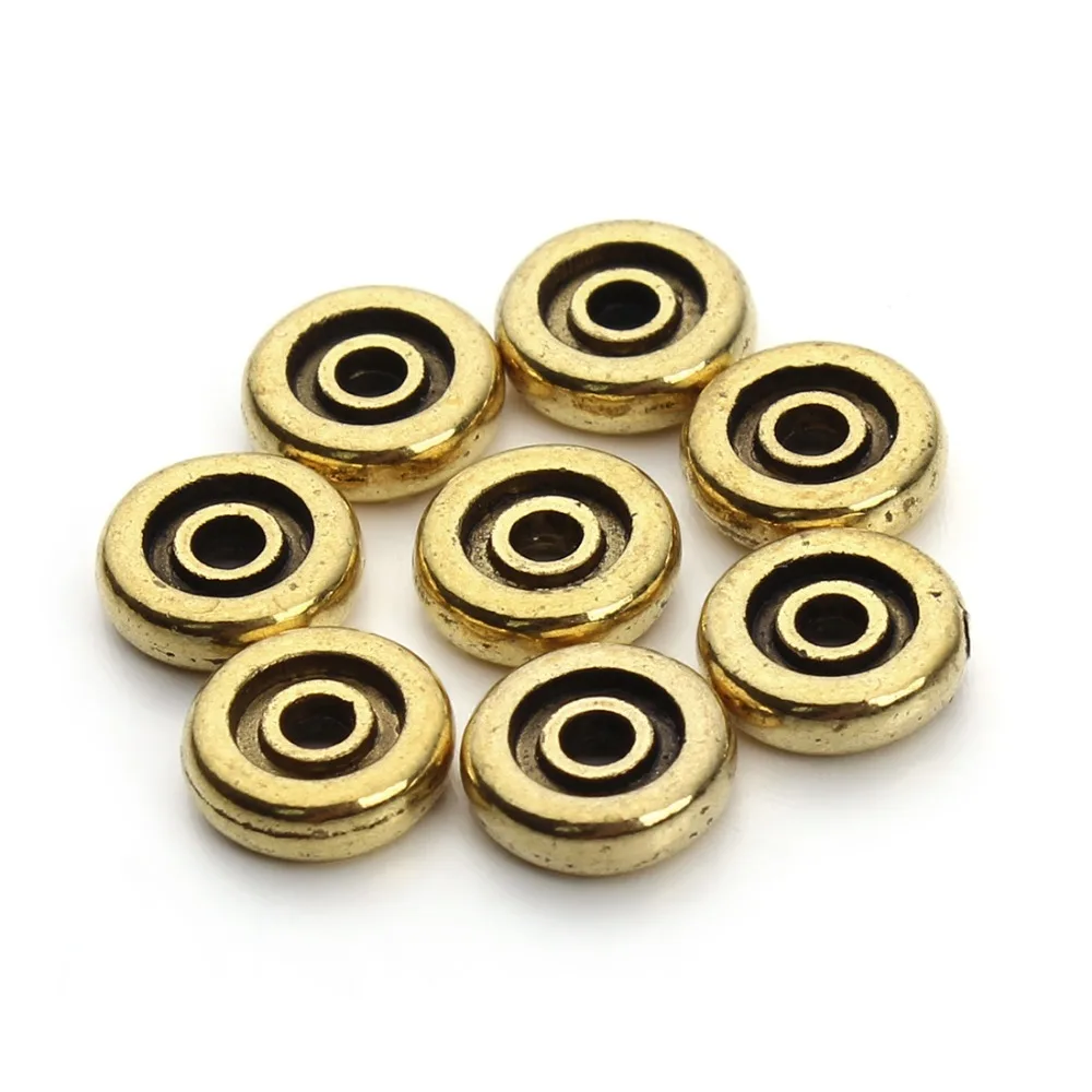 100pc/lot 8MM Antique Antique Gold Color Round Metal Loose Spacer Beads for DIY Bracelets Jewelry Making Suplier
100pc/lot 8MM Antique Antique Gold Color Round Metal Loose Spacer Beads for DIY Bracelets Jewelry Making Suplier