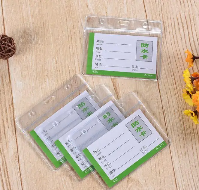 50Pcs Transparent Plastic Clears ID Card Bag Case Badge Holder Accessories ER-65
50Pcs Transparent Plastic Clears ID Card Bag Case Badge Holder Accessories ER-65