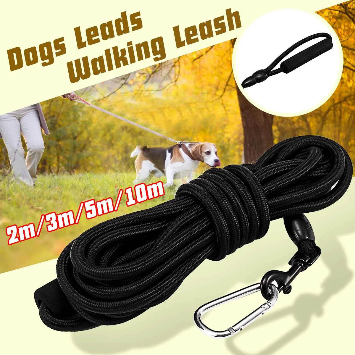 Long Nylon Leash For Dog Lanyard Outdoor Training Pet Puppy Leashes Walk Leading Rope Long 3M 3M 5M 10M Lead With Cotton Handle
Long Nylon Leash For Dog Lanyard Outdoor Training Pet Puppy Leashes Walk Leading Rope Long 3M 3M 5M 10M Lead With Cotton Handle