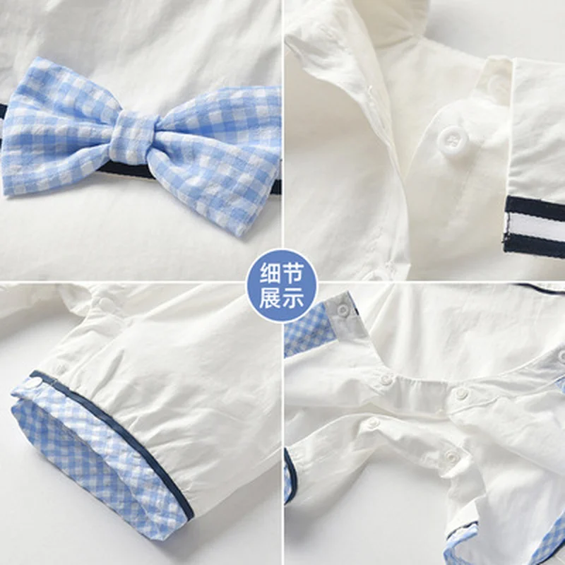 2021 new baby clothes newborn baby clothes summer style Japanese short-sleeved baby one-piece cute bow climber
2021 new baby clothes newborn baby clothes summer style Japanese short-sleeved baby one-piece cute bow climber
