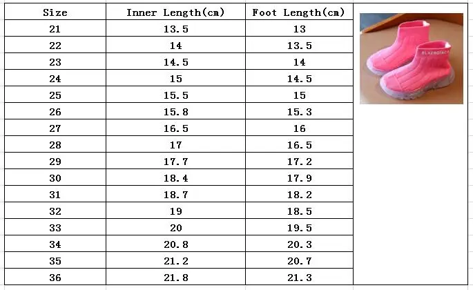 Fashion Kids Sock Shoes Spring Autumn Casual Children's Outwear Sneakers Elasticity High Quality Kids Teenagers Running Shoes
Fashion Kids Sock Shoes Spring Autumn Casual Children's Outwear Sneakers Elasticity High Quality Kids Teenagers Running Shoes