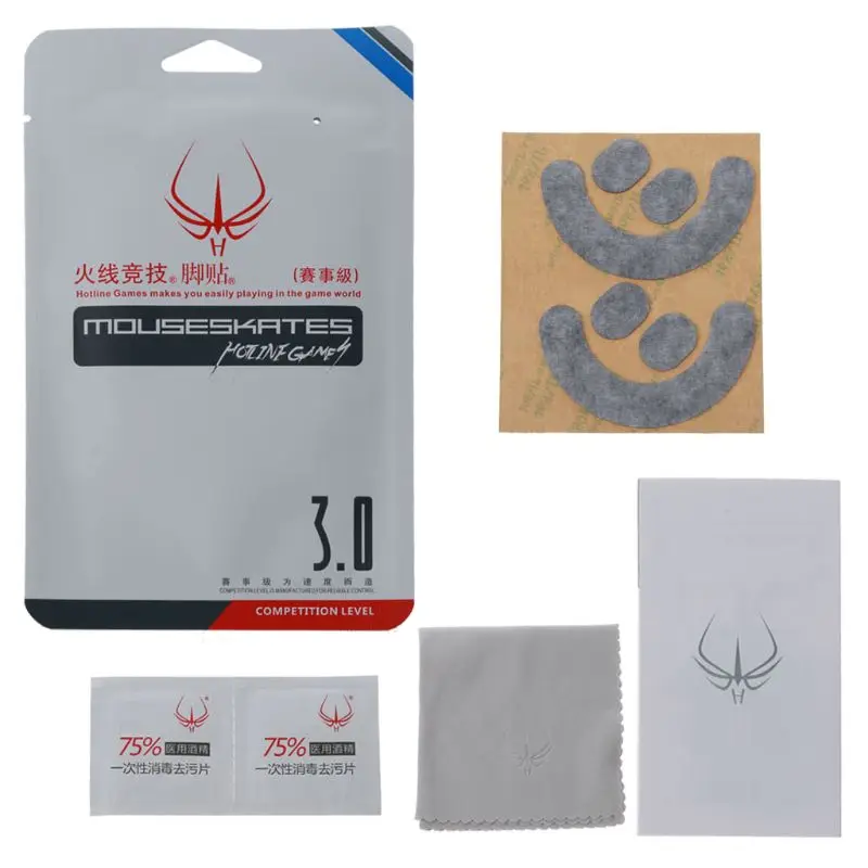 High Quality 2 Sets/Pack Hotline Games Competition Level Mouse Feet Mouse Skates for steelseries Rival 3 Mouse
High Quality 2 Sets/Pack Hotline Games Competition Level Mouse Feet Mouse Skates for steelseries Rival 3 Mouse