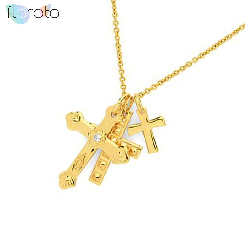 Personality Hip Hop Multilayer Necklace 925 Sterling Silver Cross Pendant Chain Necklaces For Women Men Unisex Jewelry Gifts 
Personality Hip Hop Multilayer Necklace 925 Sterling Silver Cross Pendant Chain Necklaces For Women Men Unisex Jewelry Gifts