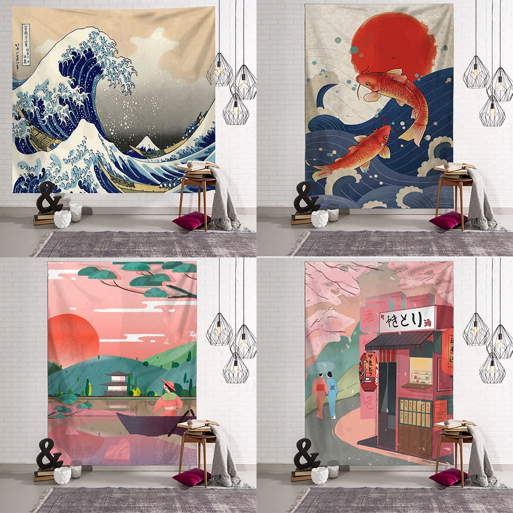 Japanese blanket big tapestry whale arowana dragon phoenix totem wall hanging bohemian bed blanket home decor tapestry
Japanese blanket big tapestry whale arowana dragon phoenix totem wall hanging bohemian bed blanket home decor tapestry