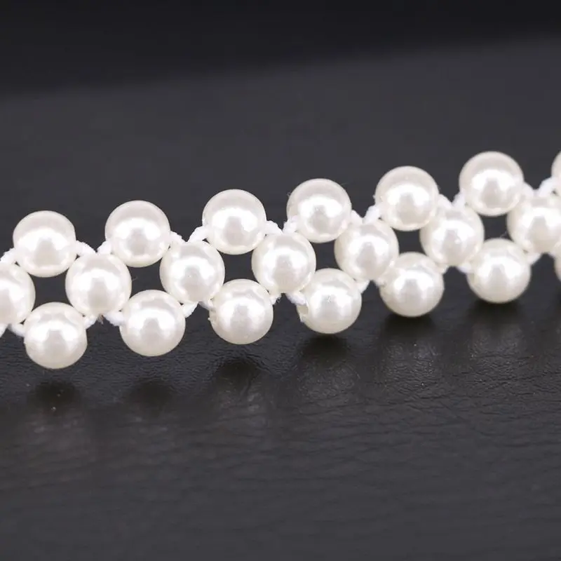 Womens Three Rows Thin Faux Pearls Waistband Bridal Wedding Sash With Metal Alloy Flower Rhinestone Decor Bukle Waist Belt Chain
Womens Three Rows Thin Faux Pearls Waistband Bridal Wedding Sash With Metal Alloy Flower Rhinestone Decor Bukle Waist Belt Chain