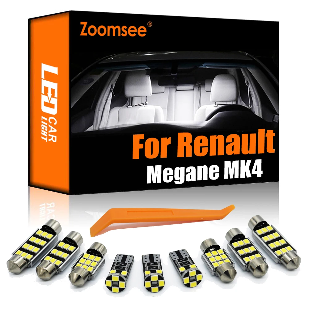 Zoomsee 8 шт. Canbus для Renault Megane Характеристическая вязкость полимера 4 MK4 2016 до 2018 автомобиль лампы светодиодный Крытый внутренний купол географич...
Zoomsee 8 шт. Canbus для Renault Megane Характеристическая вязкость полимера 4 MK4 2016 до 2018 автомобиль лампы светодиодный Крытый внутренний купол географич...