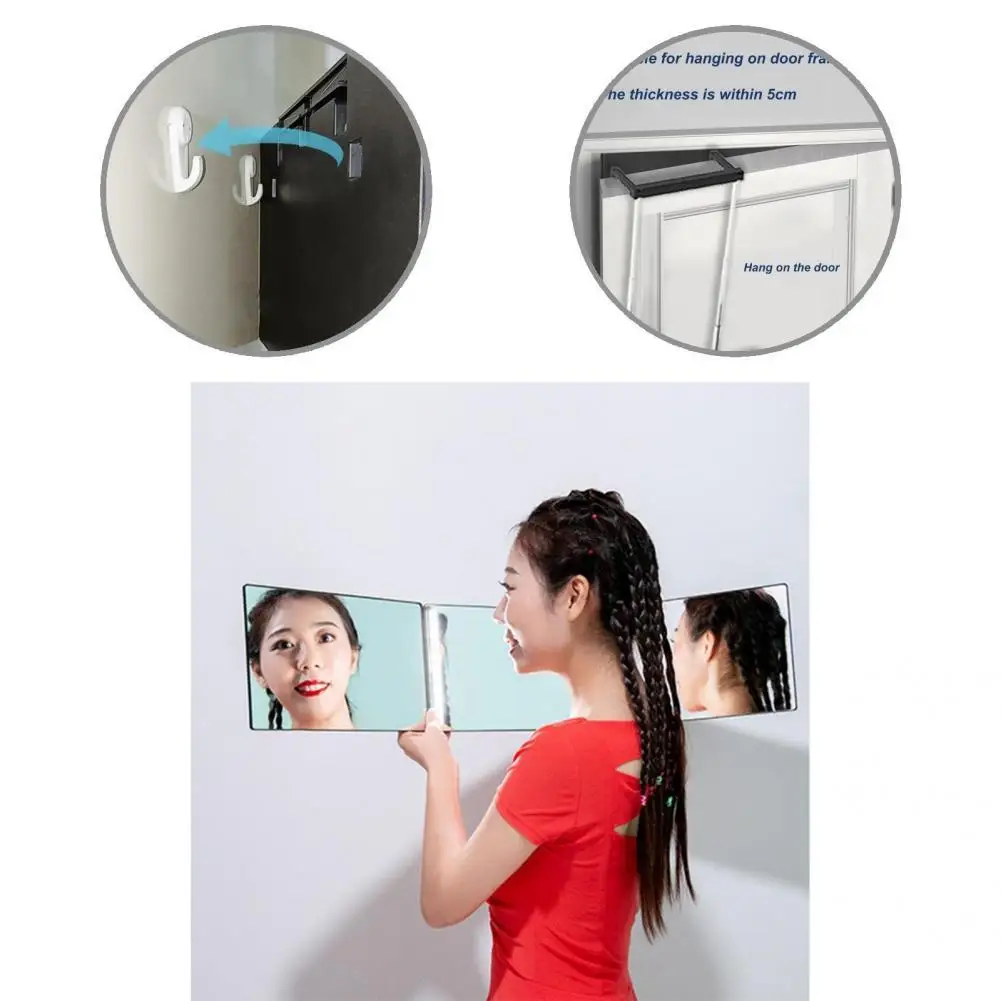 Flexible Versatile Rechargeable Self Cutting Tools Adjustable Mirror Glass Hair Mirror Clear for Salon
Flexible Versatile Rechargeable Self Cutting Tools Adjustable Mirror Glass Hair Mirror Clear for Salon