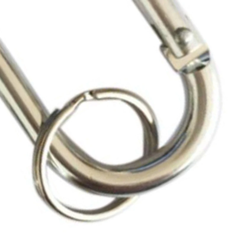 100Pcs Mini Silver Aluminum Spring Spring Buckle Spring Hook Keychain Outdoor Carabiner Runway Buckle
100Pcs Mini Silver Aluminum Spring Spring Buckle Spring Hook Keychain Outdoor Carabiner Runway Buckle