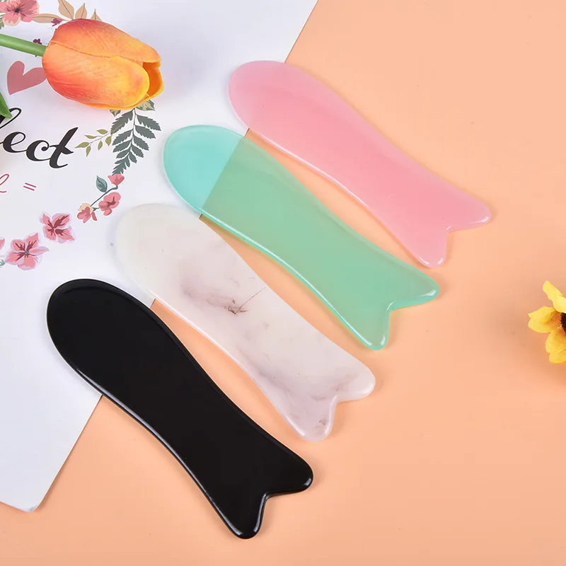 Форма рыбы Gua Sha доска массажный скребок массажер Акупунктура Gua Sha доска Смола акупунктурный уход за лицом и глазами спа массаж новый
Форма рыбы Gua Sha доска массажный скребок массажер Акупунктура Gua Sha доска Смола акупунктурный уход за лицом и глазами спа массаж новый