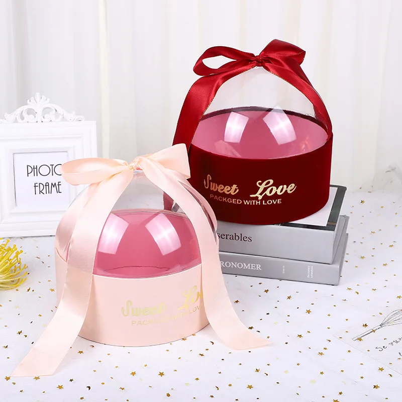 3pcs Flannel Transparent Candy Box Christmas Wedding Companion Gift Acrylic Round Souvenir Package Flower Box Valentine's Day
3pcs Flannel Transparent Candy Box Christmas Wedding Companion Gift Acrylic Round Souvenir Package Flower Box Valentine's Day