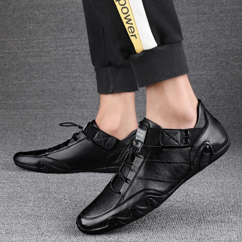 CYYTL Men's Leather Dress Shoes Strap Slip On Loafers Classic Formal Business Flats Casual Driving Outdoor Walking Moccasins
CYYTL Men's Leather Dress Shoes Strap Slip On Loafers Classic Formal Business Flats Casual Driving Outdoor Walking Moccasins