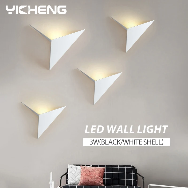 Modern Minimalist Triangle LED Wall Lamps 3W Waterproof Outdoor Wall Lamps Nordic Indoor Wall Light For Aisle Living Room Decor
Modern Minimalist Triangle LED Wall Lamps 3W Waterproof Outdoor Wall Lamps Nordic Indoor Wall Light For Aisle Living Room Decor