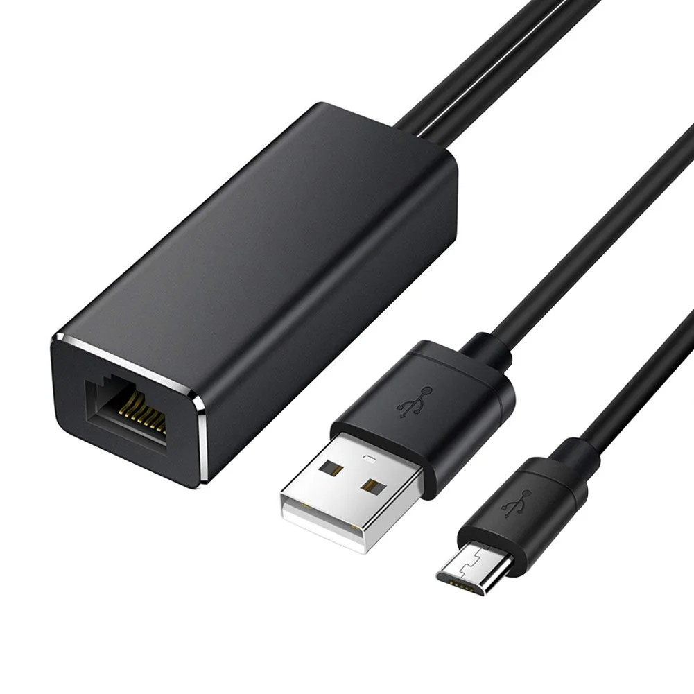 Super Speed USB 2.0 to RJ45 Ethernet Network LAN Adapter Card for Fire TV Chromecast Ultra/1/2
Super Speed USB 2.0 to RJ45 Ethernet Network LAN Adapter Card for Fire TV Chromecast Ultra/1/2